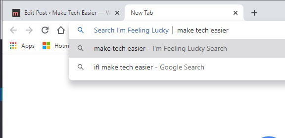 Im Feeling Lucky Google Search Ifl