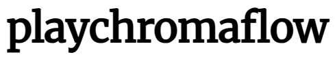 playchromaflow logo & title