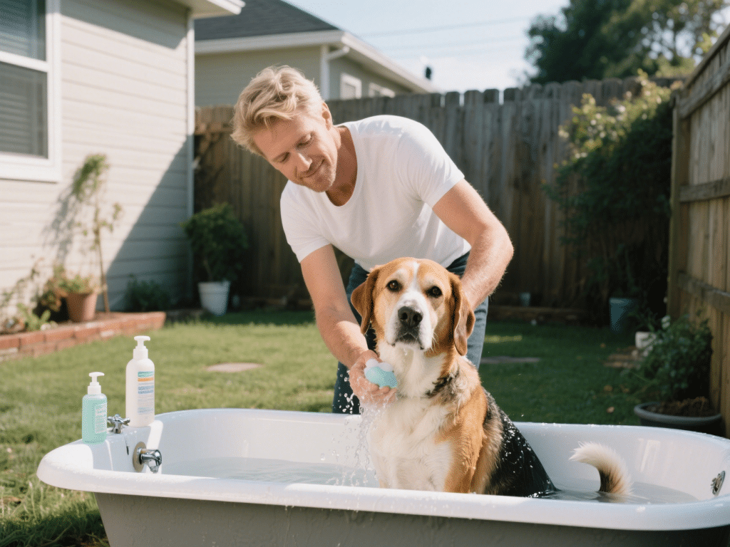 Safe Timing to Bathe Your Dog Before or After Deworming