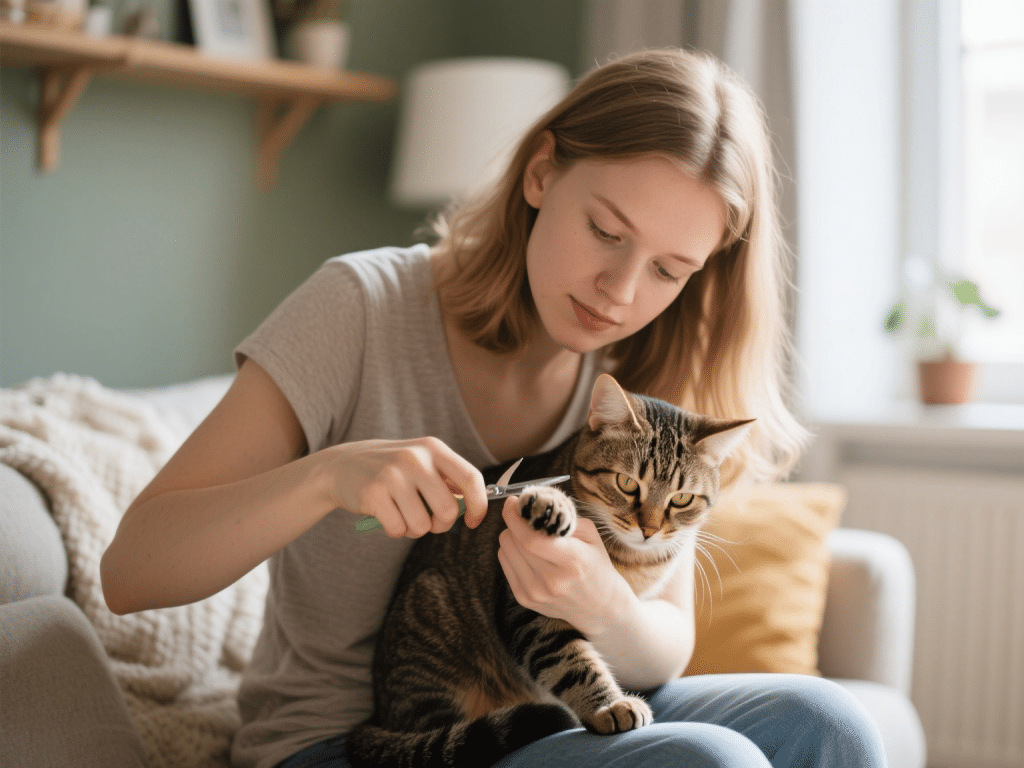 How to Properly Trim Your Cat’s Claws Without Stress