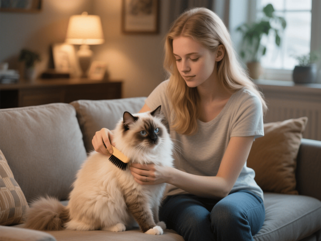 How to Massage Your Senior Cat for Pain Relief and Bonding