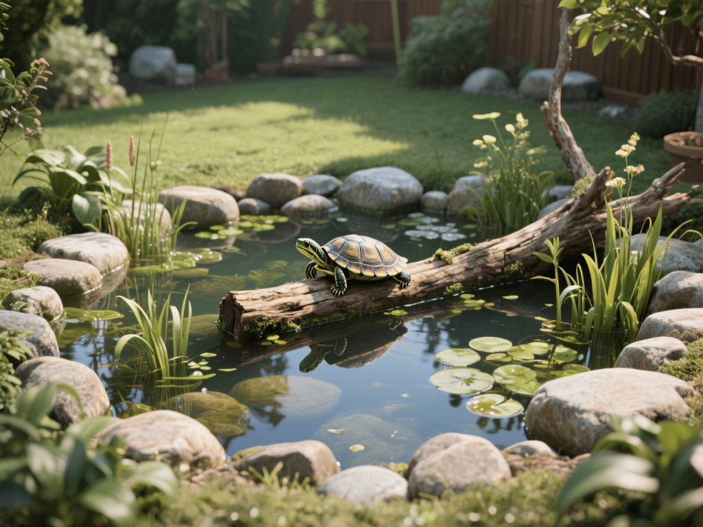 Designing the Ideal Outdoor Turtle Pond: Layout, Filtration & Seasonal Care