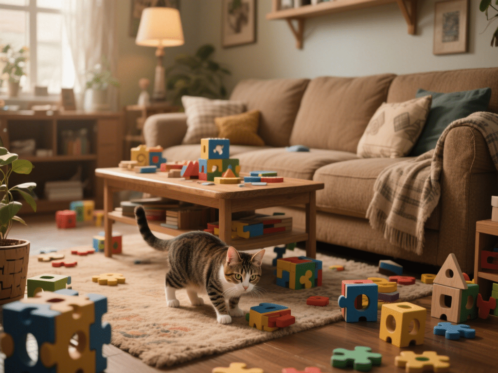 DIY Cat Enrichment: Crafting At-Home Toys and Games to Keep Your Cat Mentally Sharp