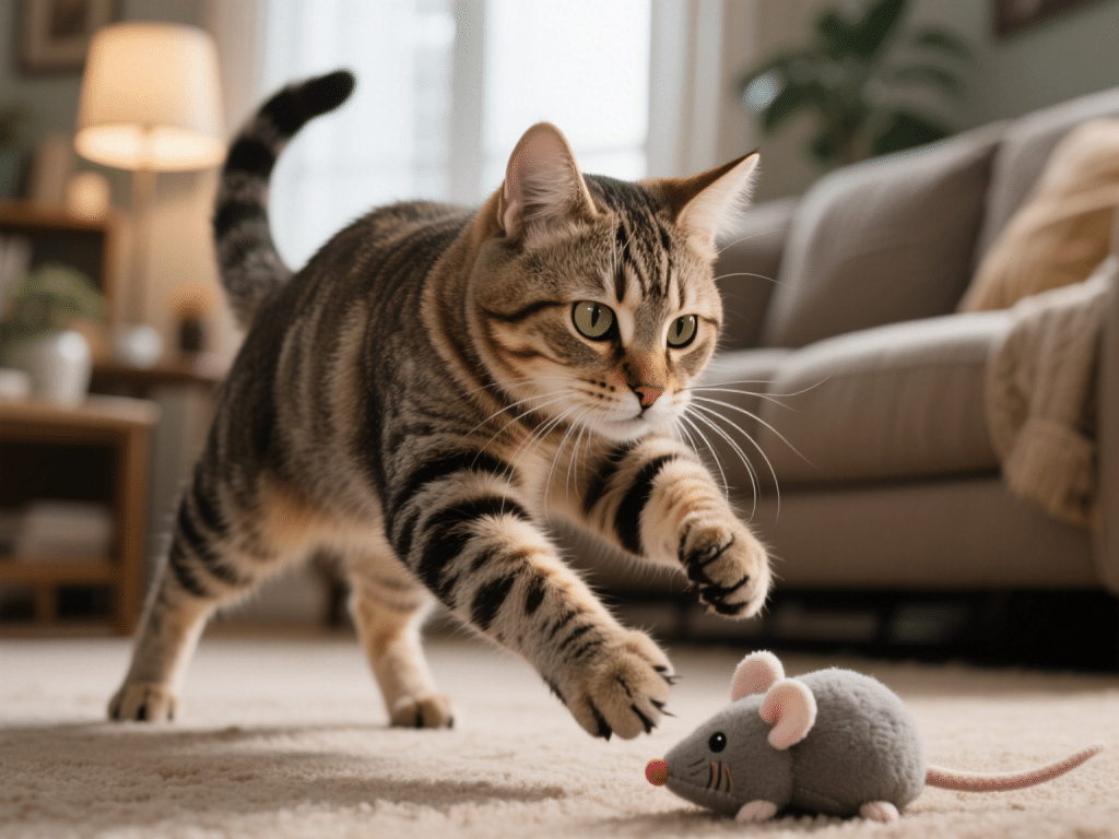 Pouncing and Play: Understanding Your Cat’s Hunting Instincts at Home