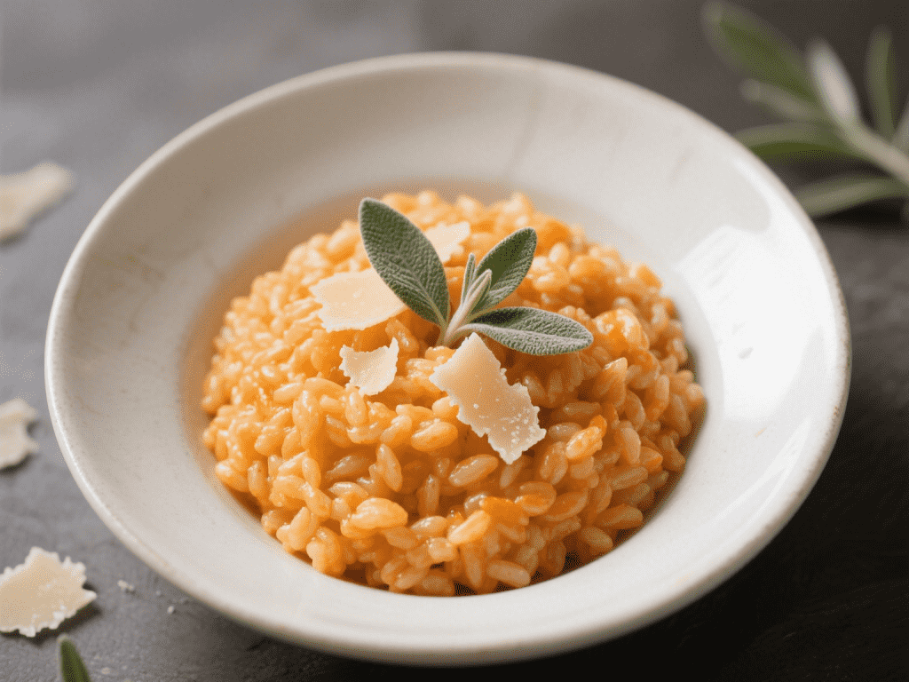 Creamy Pumpkin & Sage Risotto