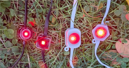 all the lights up close
