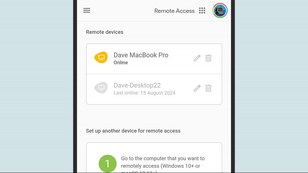 Chrome Remote Desktop