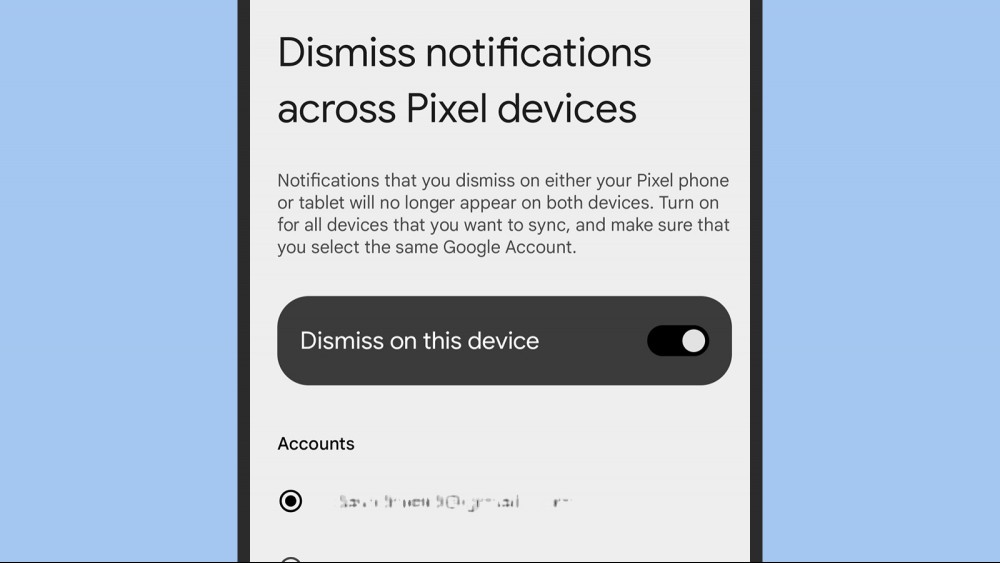 Pixel notifications