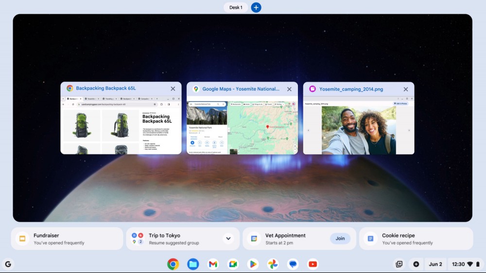 AI-grouping of tabs and docs