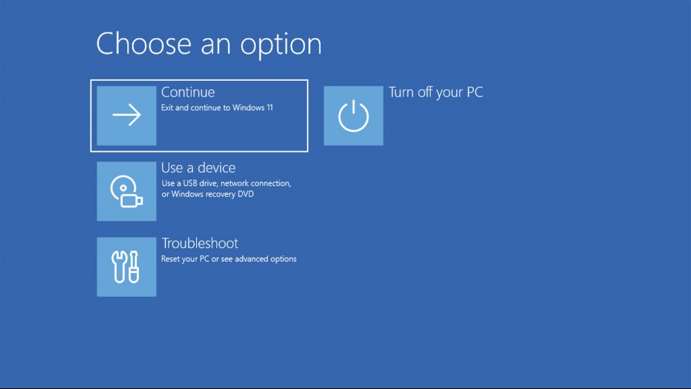Windows Recovery Environment