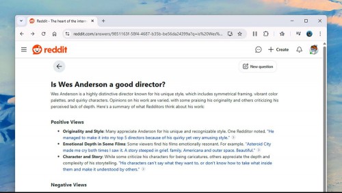 Reddit Answers