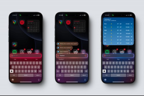 Type to Siri on iPhone.