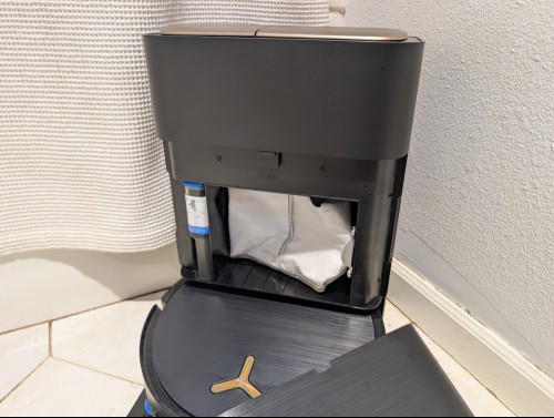 Ecovacs x9 pro omni inside tower