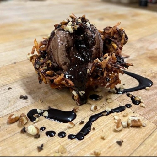 Latke sundae from Larder in Cleveland