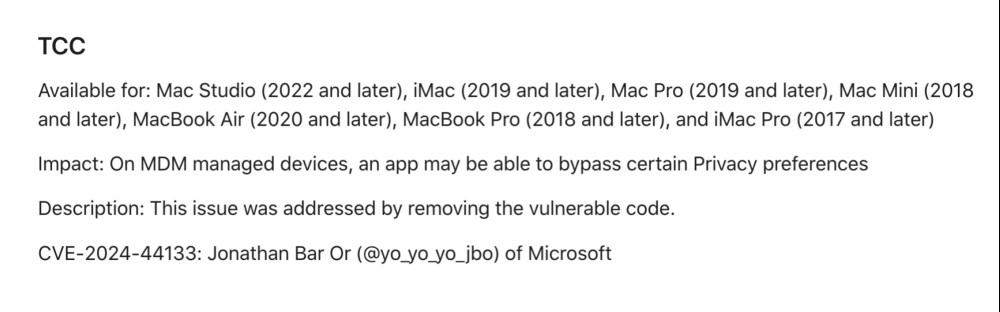 apple security notes