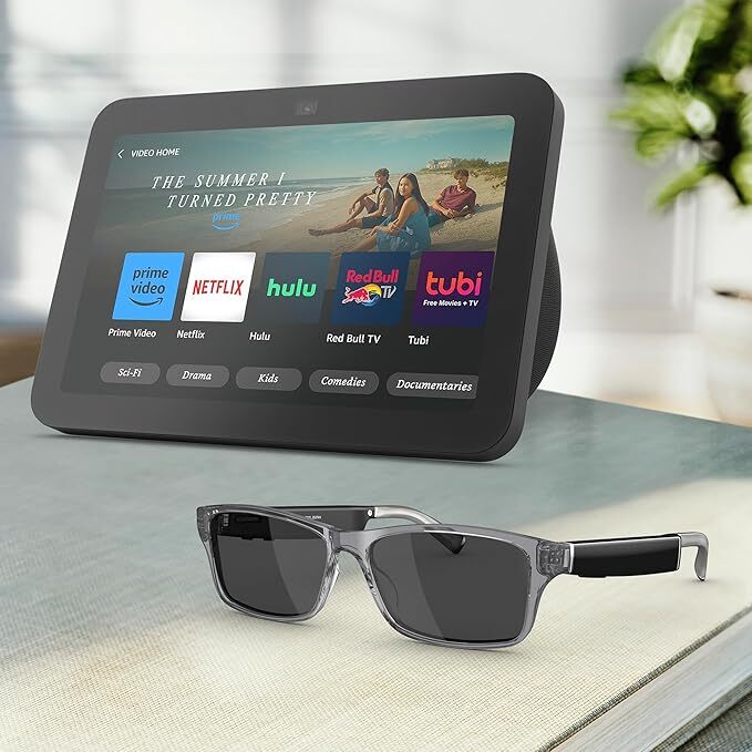 Amazon Echo Frames + Echo Show 8