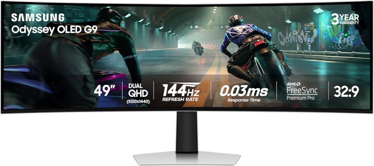 Samsung 49-inch Odyssey OLED G9 monitor