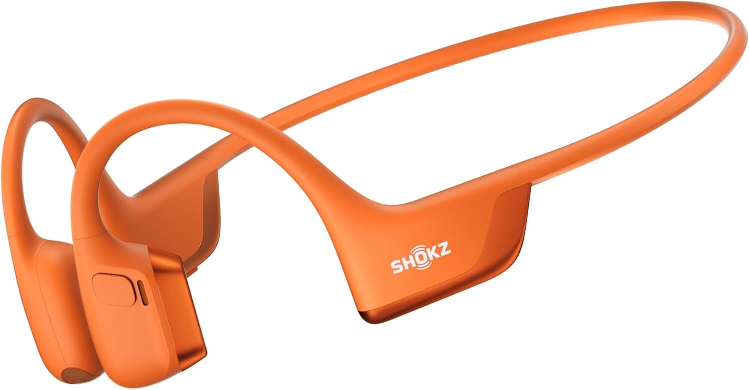 Shokz OpenRun Pro 2 in orange.