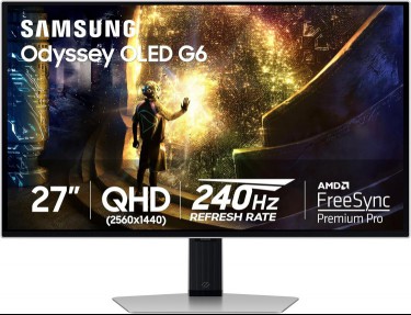 Samsung 27-inch Odyssey OLED G6