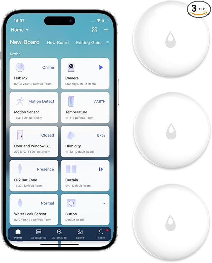 Aqara leak sensors