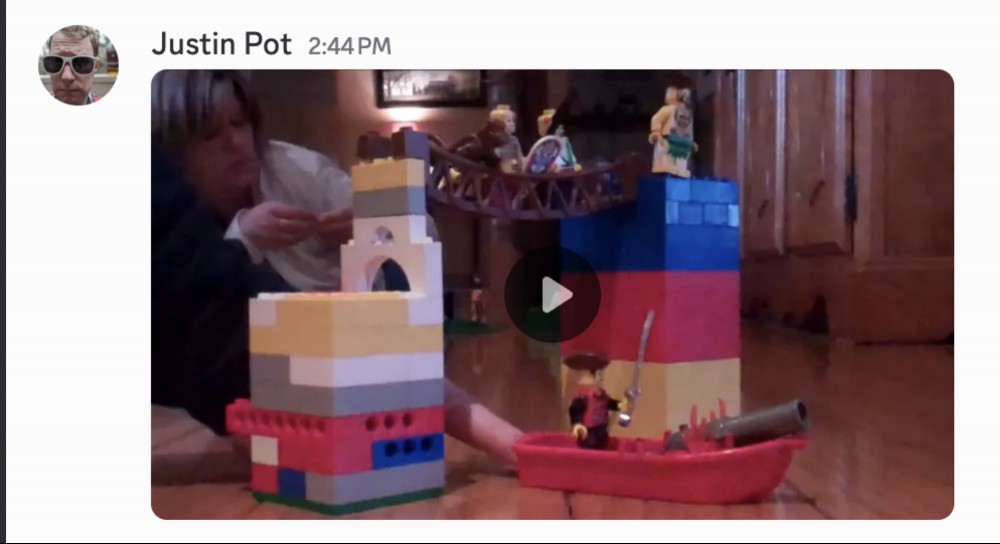 A screenshot of a successful video upload.