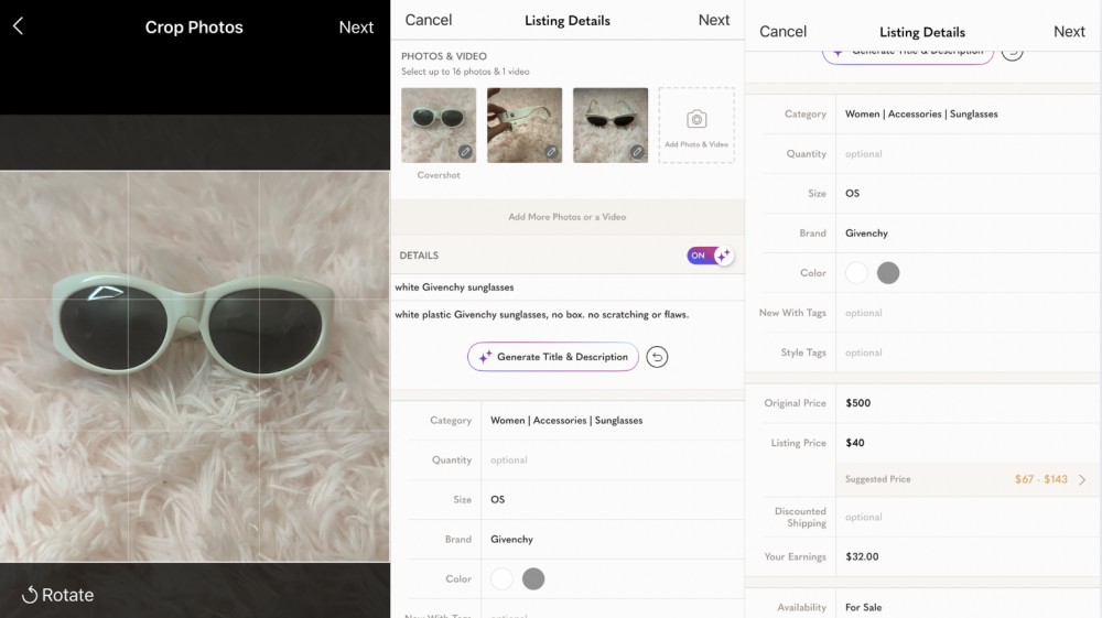 Poshmark in iOS