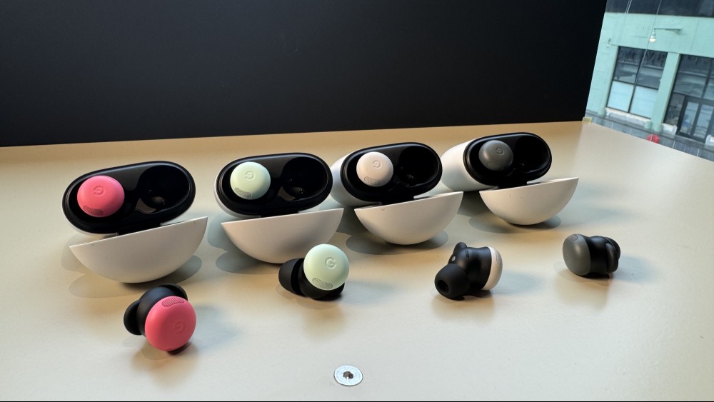 Pixel Buds Pro 2 in multiple colors