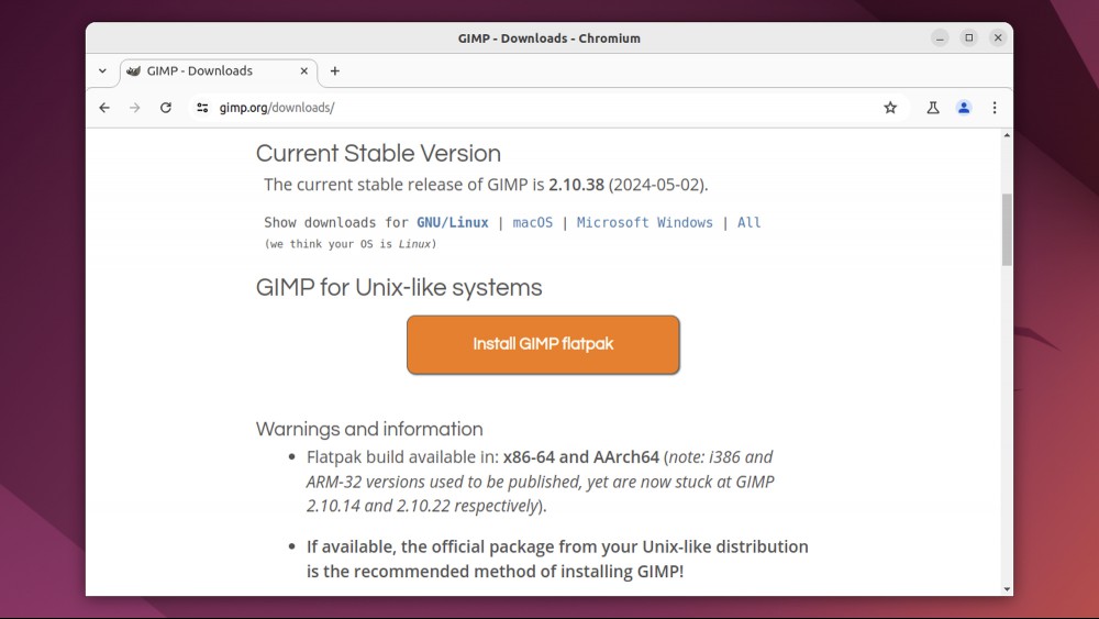 Linux app download