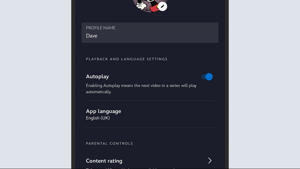 Disney Plus autoplay