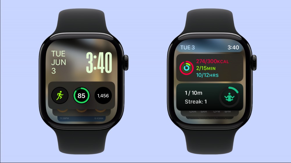 Apple Watch Widgets.