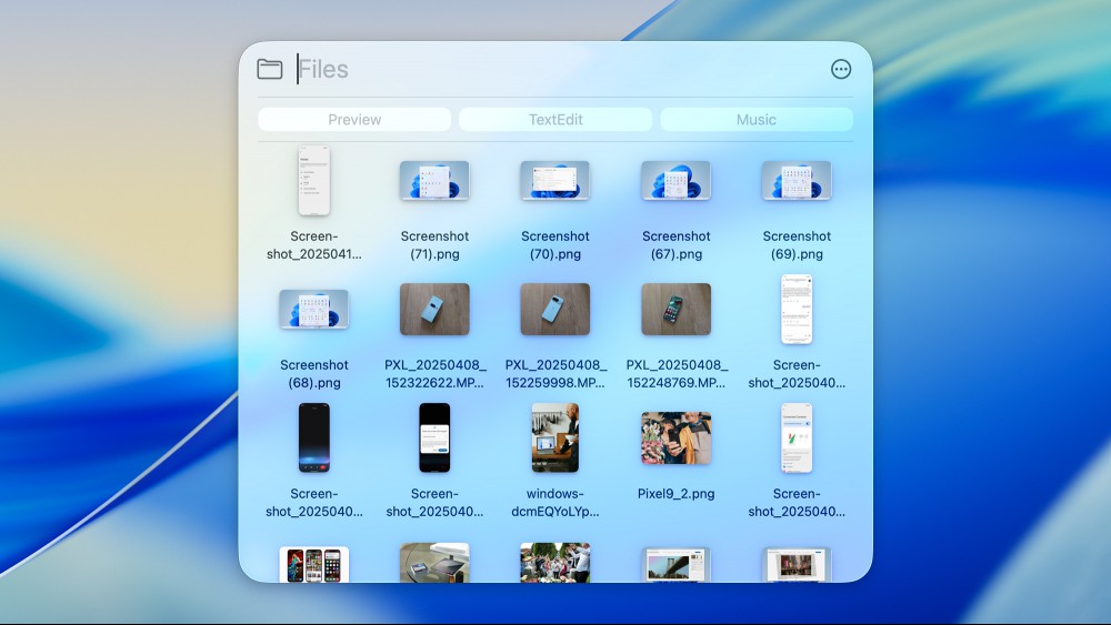 macOS 26 Spotlight