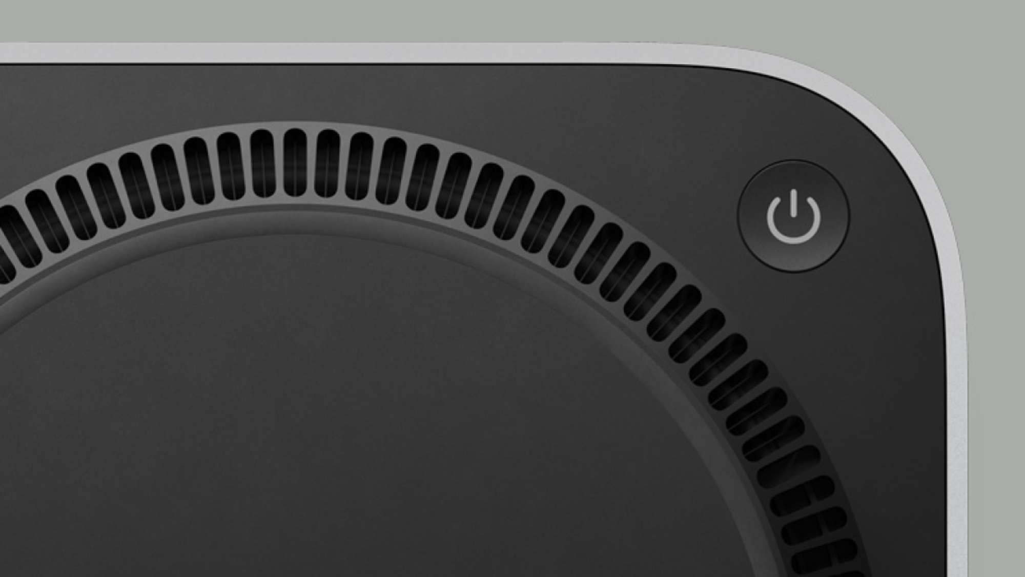 Mac mini 2024 power button