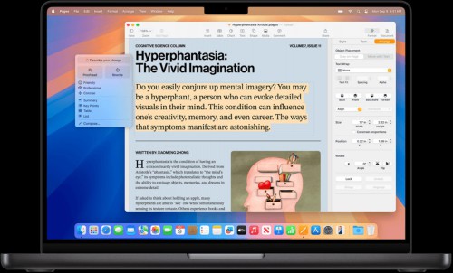 Apple Intelligence on a Mac