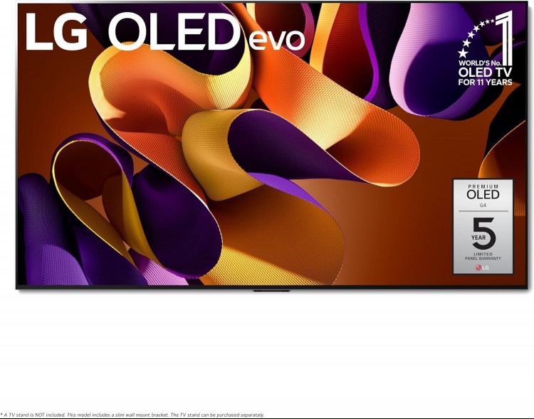 LG 77-inch OLED evo G4