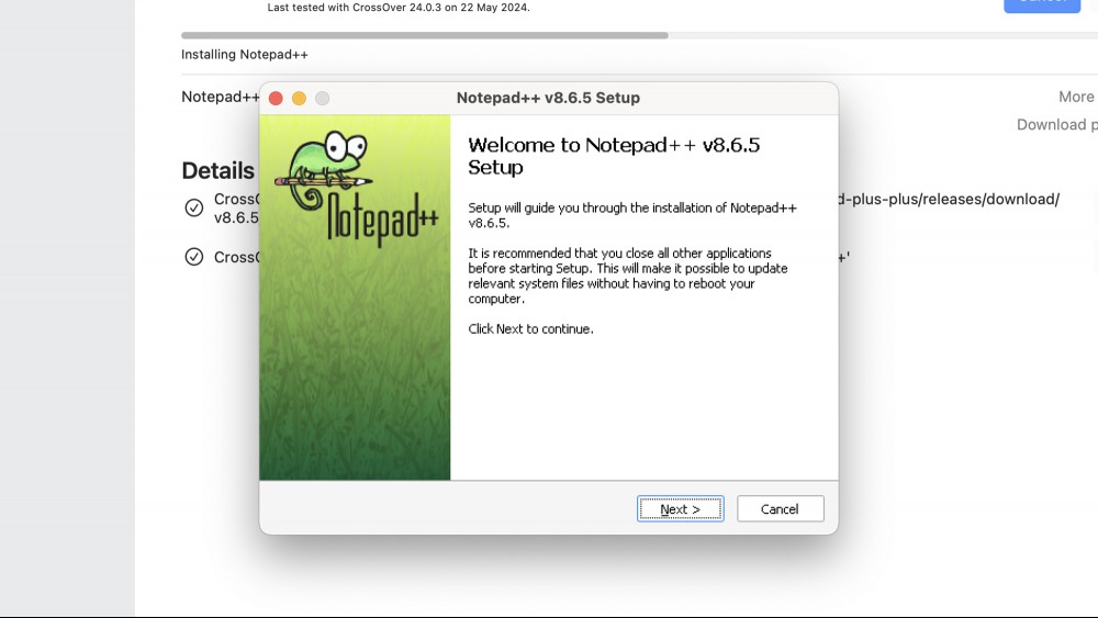 CrossOver macOS
