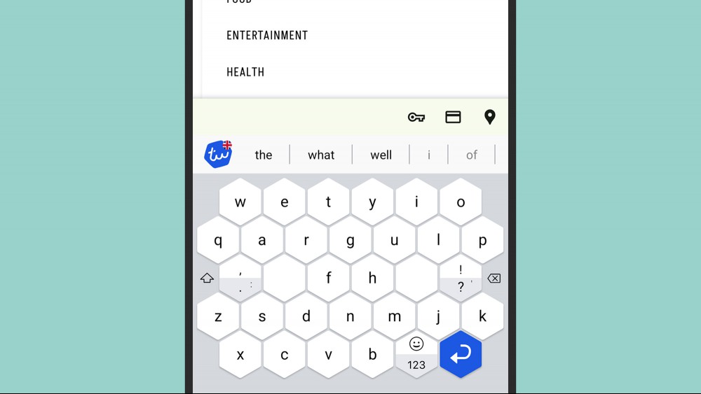 Typewise keyboard