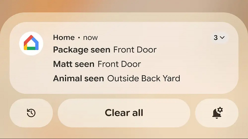 Android 16 notification groups