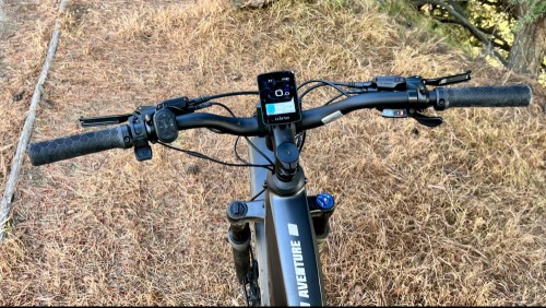 Aventon Aventure 3 cockpit