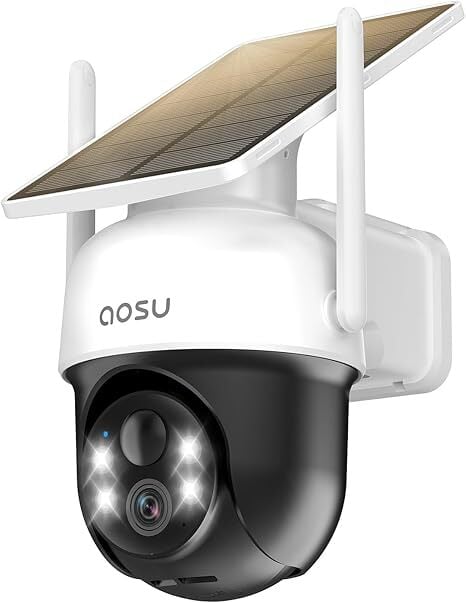 Aosu Solar Camera Security Outdoor