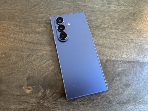 Galaxy Z Fold 7 from the back