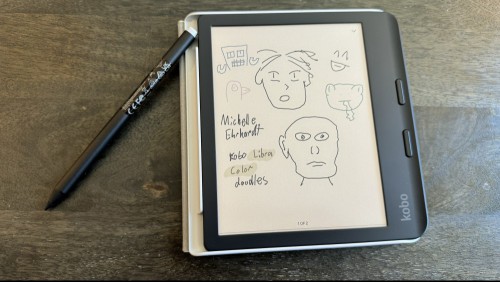 Doodles on Kobo Libra Colour