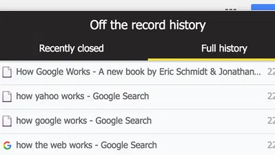 How to Save the Browsing History of Incognito Mode in Chrome