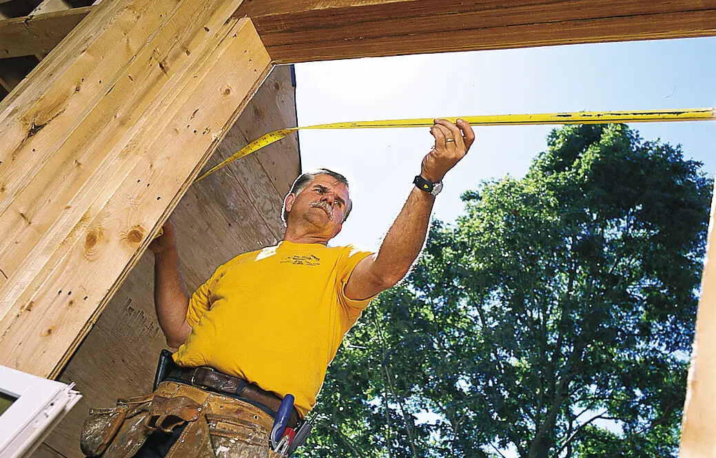measuring the width of a window