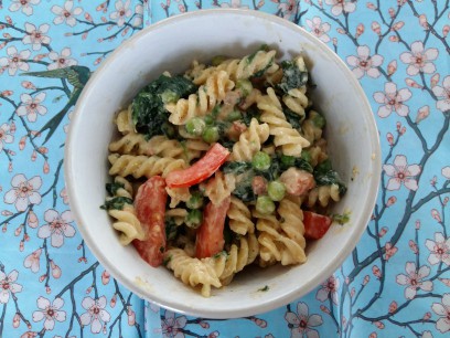 Creamy Garlic Penne Pasta