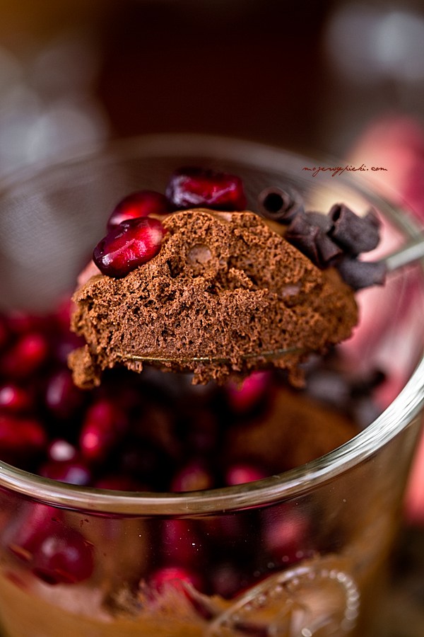 Mousse de chocolate (sem ovos)