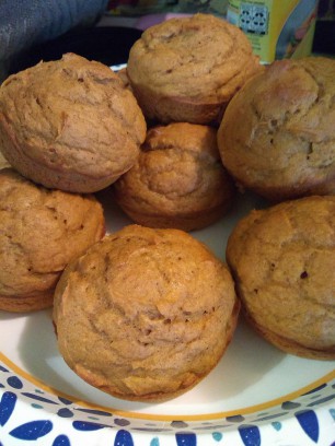 Weight Watchers 2 Point- Pumpkin Muffins