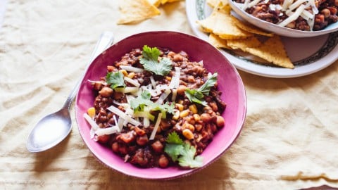 Granny's Slow Cooker Vegetarian Chili