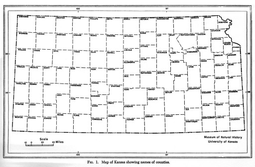 Map of Kansas Map of Kansas