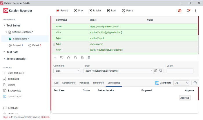 Katalon Recorder Review Powerful And Easy Browser Automation Record