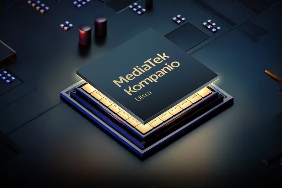 Render of MediaTek Kompanio Ultra silicon.